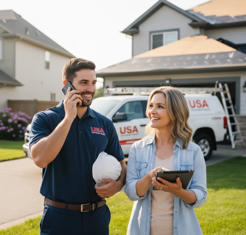 USA Roof Repair Experts customer support in Athol